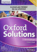Oxford Solutions Intermediate Students Book