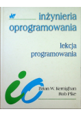 Inżynieria oprogramowania Lekcja programowania
