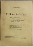 Wielka zagadka 1937 r.