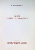 Dzieje kapituły zamojskiej