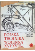 Polska technika wojenna XVI - XVIII wieku