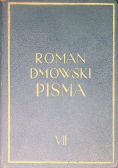 Dmowski Pisma Tom VII 1937 r.