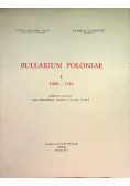 Bullarium Poloniae I 1000-1342