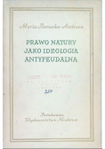 Prawo natury jako ideologia antyfeudalna
