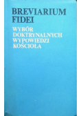 Breviarium fidei Wybór doktrynalnych wypowiedzi Kościoła