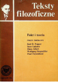 Teksty filozoficzne Fakt i teoria