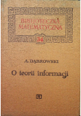 O teorii informacji Tom 34