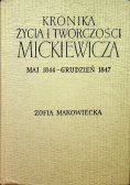 Kronika życia i twórczości Mickiewicza