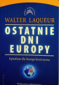 Ostatnie dni Europy