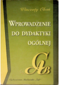 Wprowadzenie do dydaktyki ogólnej