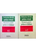 Podręczny słownik polsko włoski Tom 1 i 2