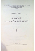 Słownik lutników polskich