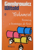 Testament Rozmowy z Dominique de Roux