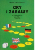 Gry i zabawy w nauczaniu języków obcych
