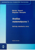 Analiza Matematyczna Tom 1