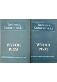 Kotarbiński Wybór pism Tom 1 i 2