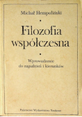 Filozofia współczesna wprowadzenie do zagadnień i kierunków