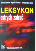 Leksykon ostrych zatruć