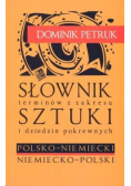 Słownik sztuki polsko niemiecki niemiecko polski