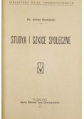 Studya i szkice społeczne 1913 r.