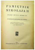 Pamiętnik Mikołaja II 1924 r.