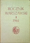 Rocznik Warszawski II 1961