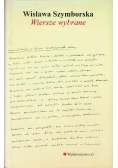 Szymborska wiersze wybrane