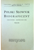 Polski słownik biograficzny Tom XVI Reprint z 1971 r.