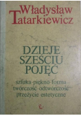 Dzieje sześciu pojęć