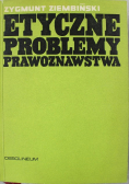 Etyczne problemy prawoznawstwa