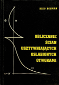 Obliczanie ścian usztywniających oslabionych otworami