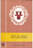 Wypisy do dziejów Ziemi Grodkowskiej