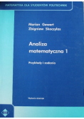 Analiza matematyczna Część 1