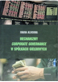 Mechanizmy Corporate Governance w Spółkach giełdowych