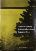 Studia i materiały do dziejów Pojezierza Augustowskiego