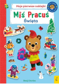 Miś Pracuś. Święta. Książka z naklejkami