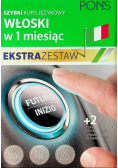 Szybki kurs językowy włoski w 1 miesiąc ekstra zestaw
