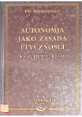 Autonomia jako zasada etniczności