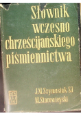 Słownik wczesnochrześcijańskiego piśmiennictwa