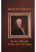 Rozum i świat Herder i filozofia XVIII XIX i XX wieku