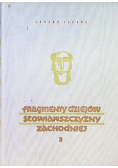 Fragmenty Dziejów Słowiańszczyzny Zachodniej Tom 3