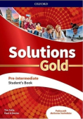 Solutions Gold pre-intermediate : student's book