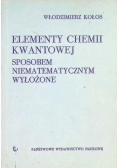 Elementy chemii kwantowej