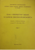 Stan i perspektywy badań w zakresie zbrodni  hitlerowskich Tom I