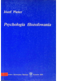Psychologia filozofowania