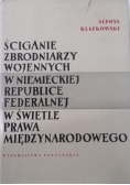 Ściganie zbrodniarzy wojennych w Niemieckiej Republice Federalnej