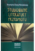 Studiowanie literatury przedmiotu