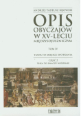 Opis obyczajów w XV-leciu miedzysojuszniczym Tom 4 Część 2