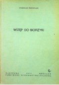 Wstęp do biofizyki