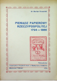 Pieniądz papierowy Rzeczypospolitej  1794 - 1866